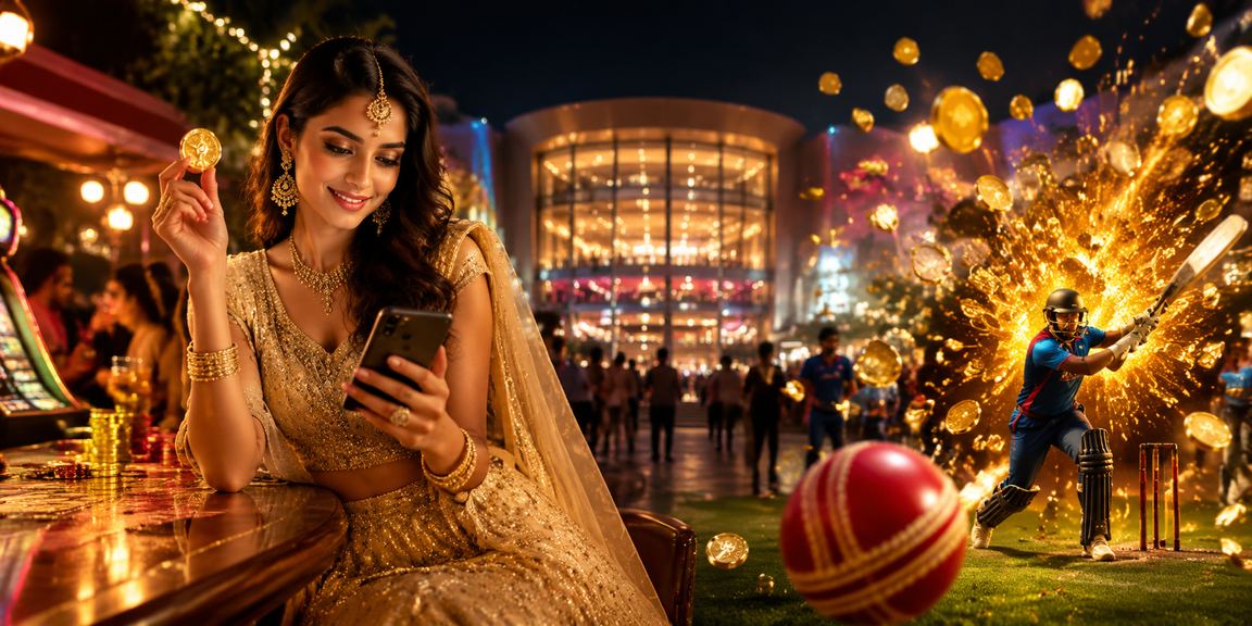 Player enjoying cricket betting in Delhi